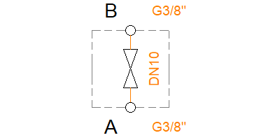 BKH-DN10-G3/8